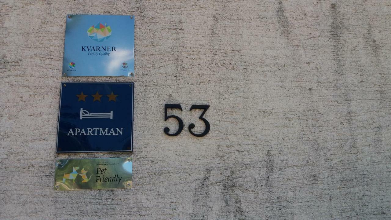 Apartment Melanie Skrbčići Exteriér fotografie